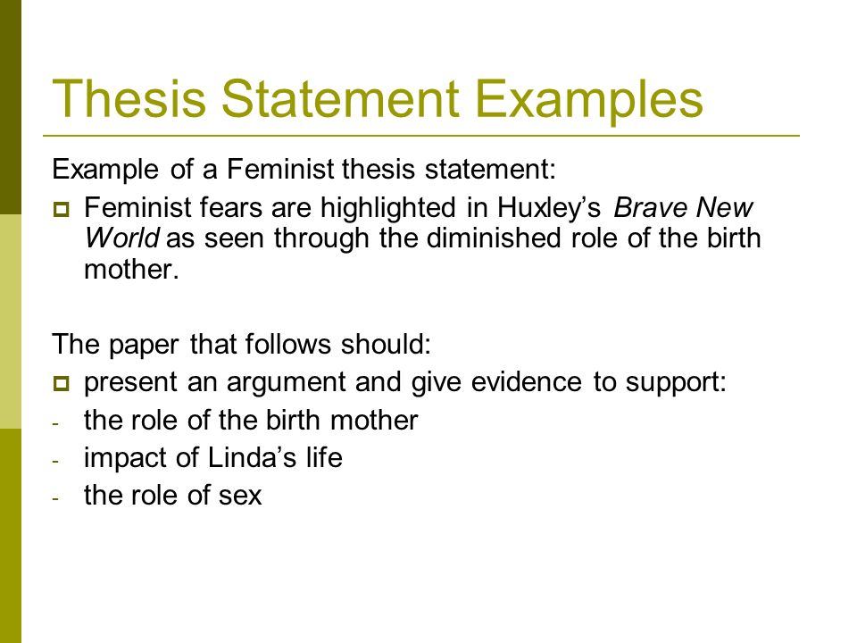 feminism in literature essay