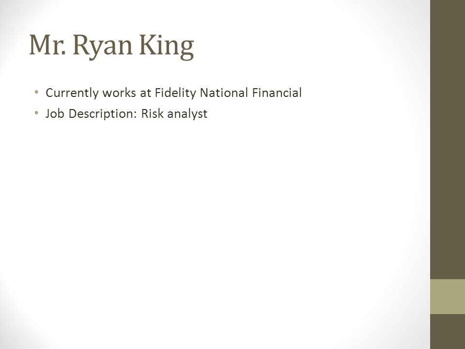 risk analyst job description