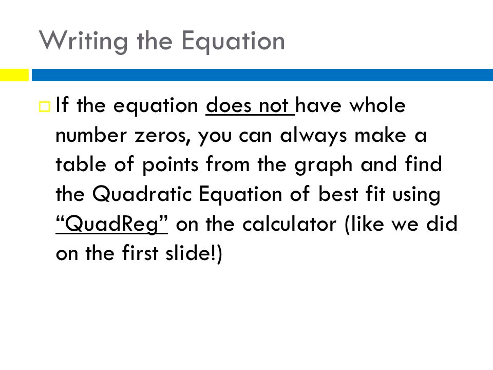 Warm Up 1 Solve The World Problem Given To You Group Also Use Find The Equation 11 Writing