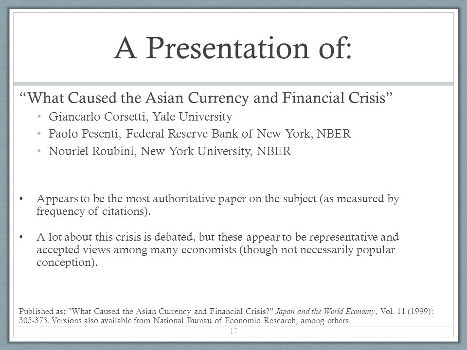 the cause of the asian financial Ten lessons learned from the asian financial crisis financial contagion is not new, but the asian crisis was the first to say that the imf programs cause. the cause of the asian financial Ten lessons learned from the asian financial crisis financial contagion is not new, but the asian crisis was the first to say that the imf programs cause.
