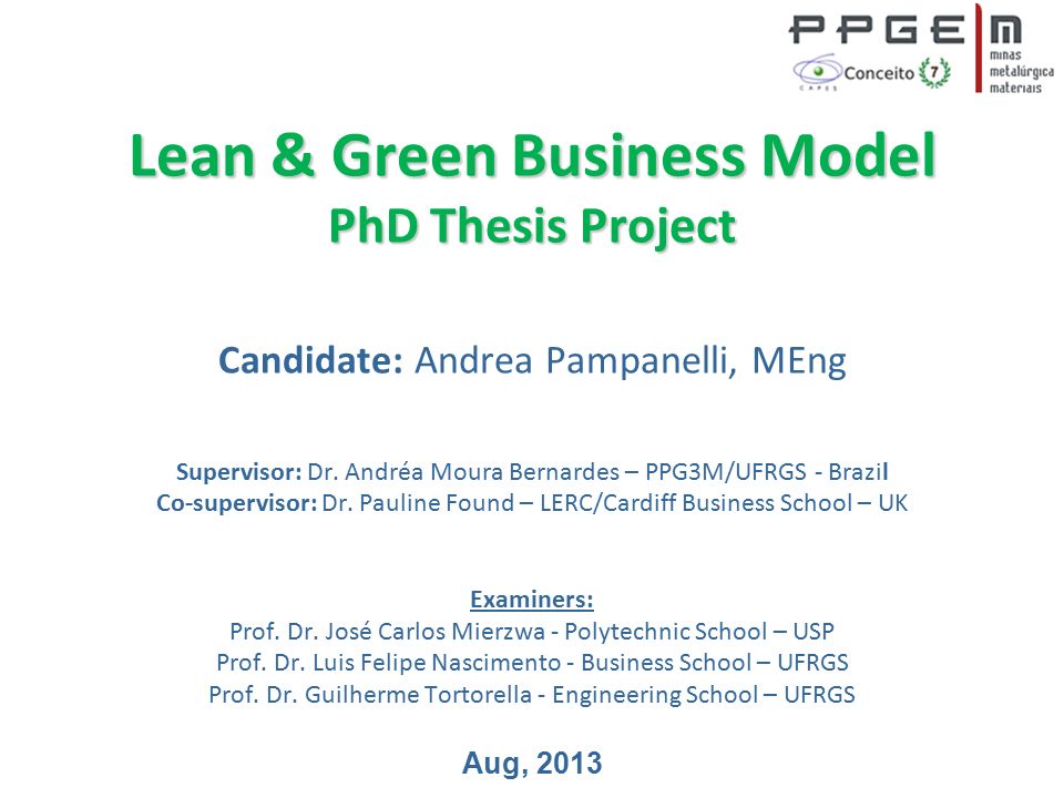 Dissertation Supervisor Role