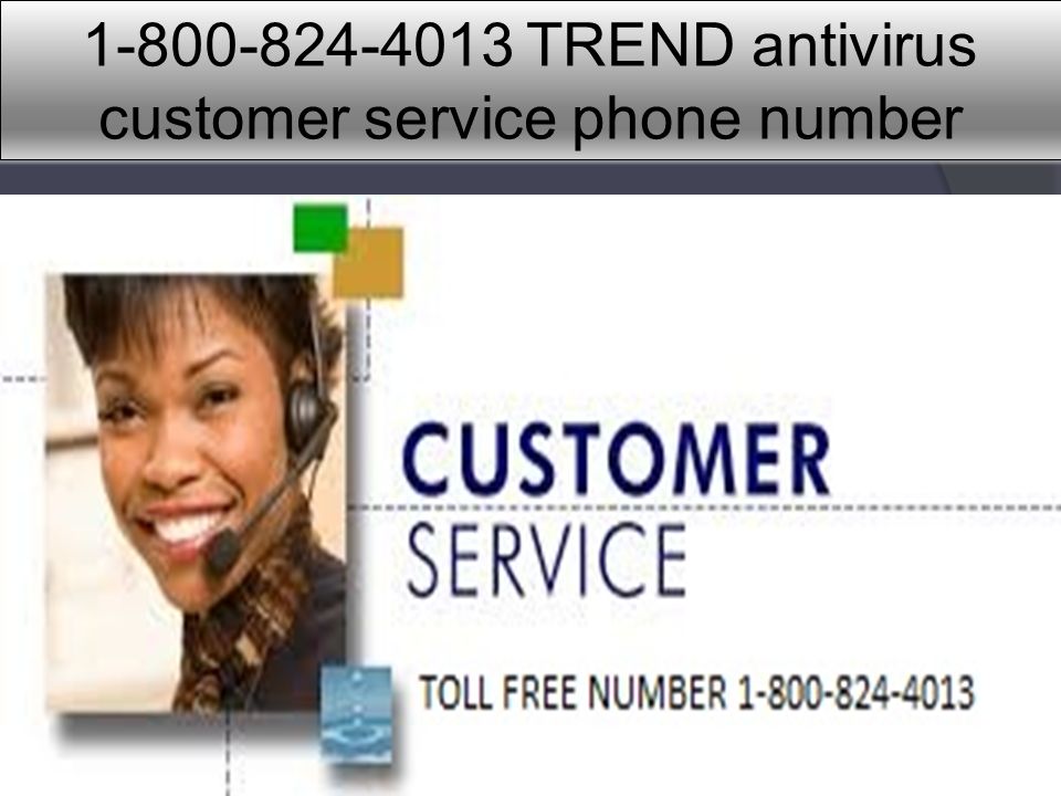 TREND antivirus customer service phone number