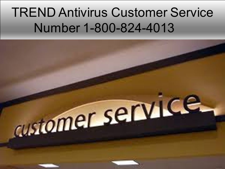 TREND Antivirus Customer Service Number