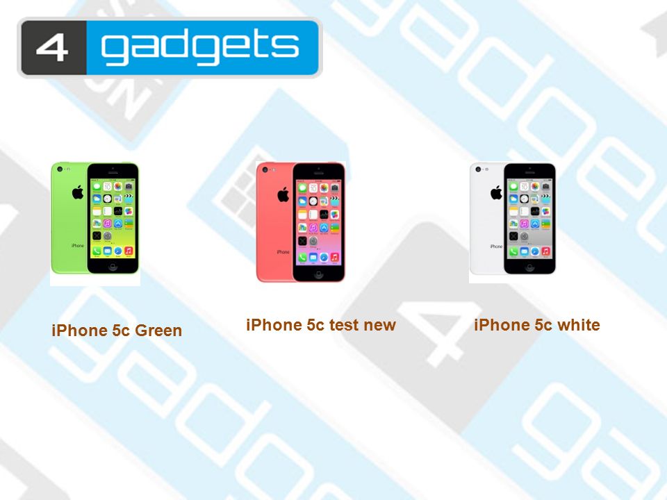 iPhone 5c Green iPhone 5c test newiPhone 5c white