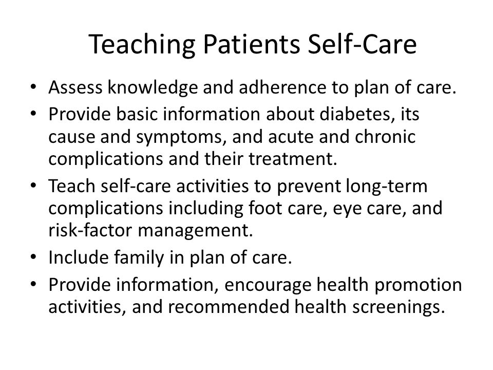 Diabetic Teaching Plan Lawteched Complications Of Insulin Therapy The Most Common Complication Nursing Patient Teaching Plan