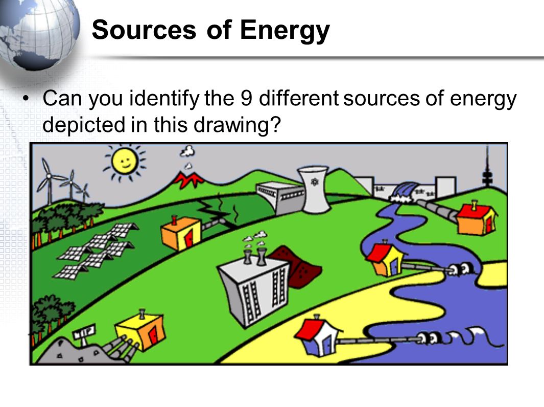 a look at the different sources of energy a look at the different sources of energy