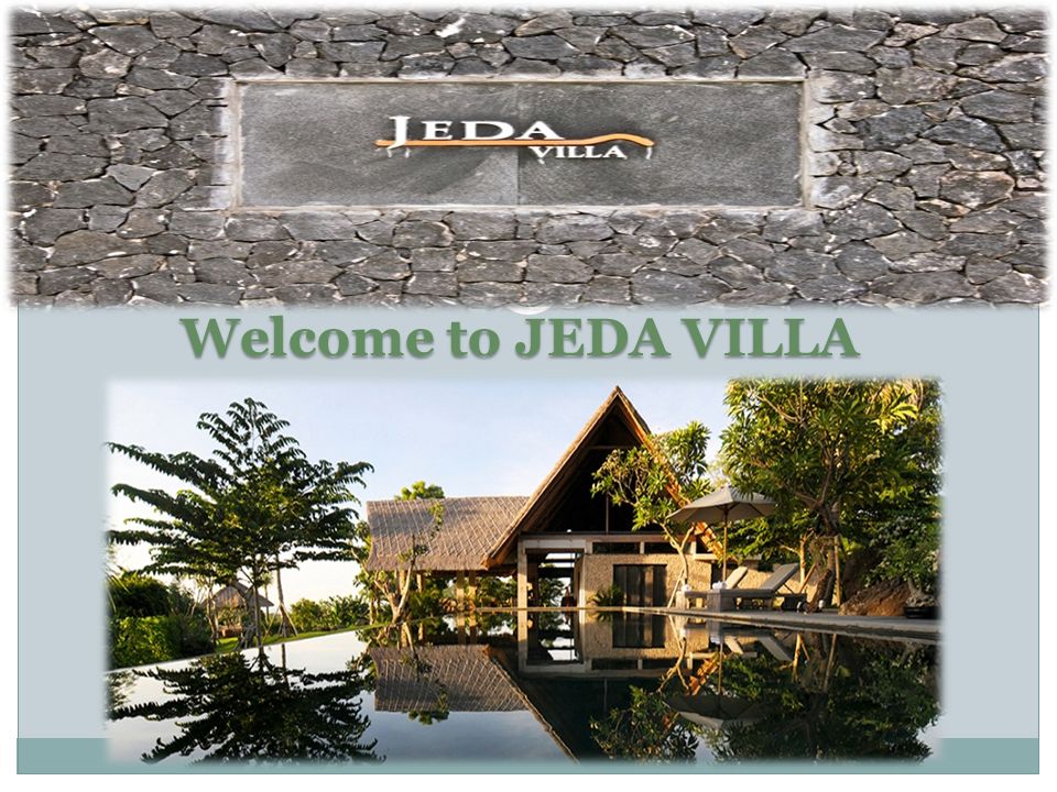 Welcome to JEDA VILLA