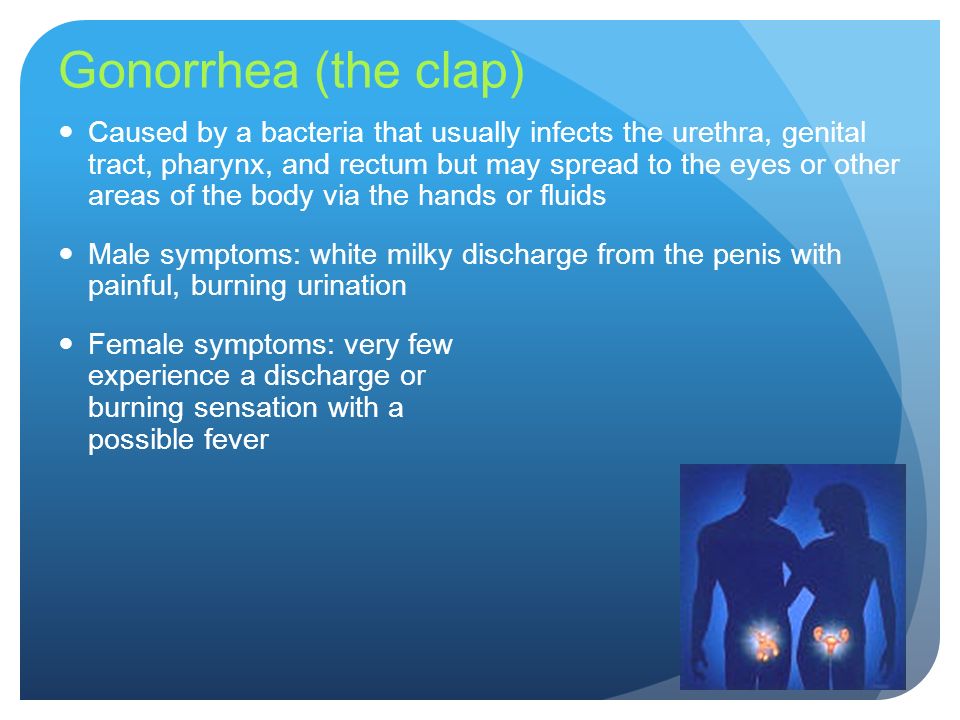 Hiv through the uretha