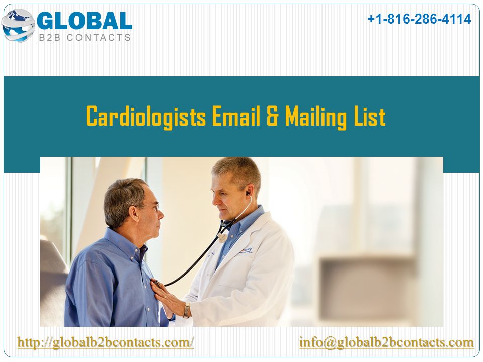 Cardiologists  & Mailing List