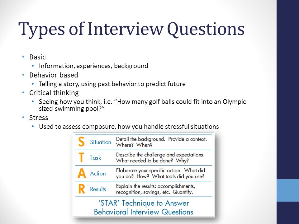 Interview questions to assess critical thinking