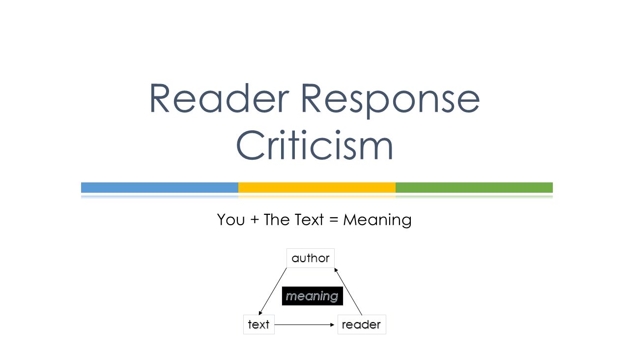 Reader Response Essay