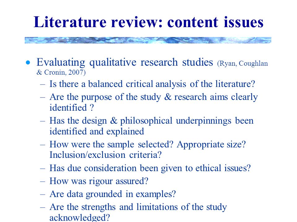 critical analysis of a qualitative study critical analysis of a qualitative study
