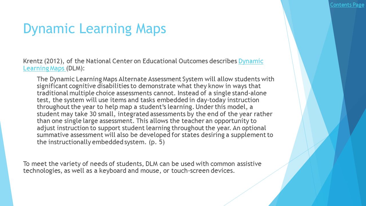 Technology And Assessments Jennifer Glenski The Next Step Public - Dynamic Learning Maps technology and assessments jennifer glenski the next step public - dynamic learning maps