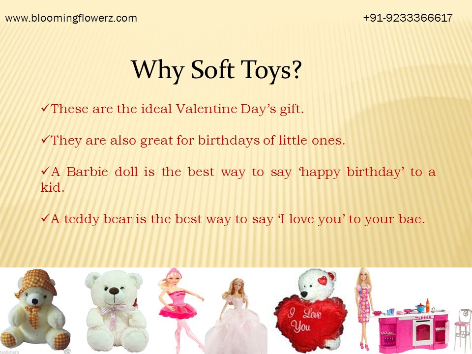 Why Soft Toys.