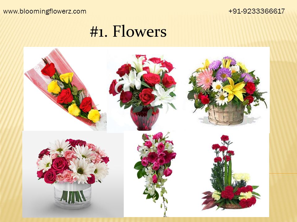 #1. Flowers