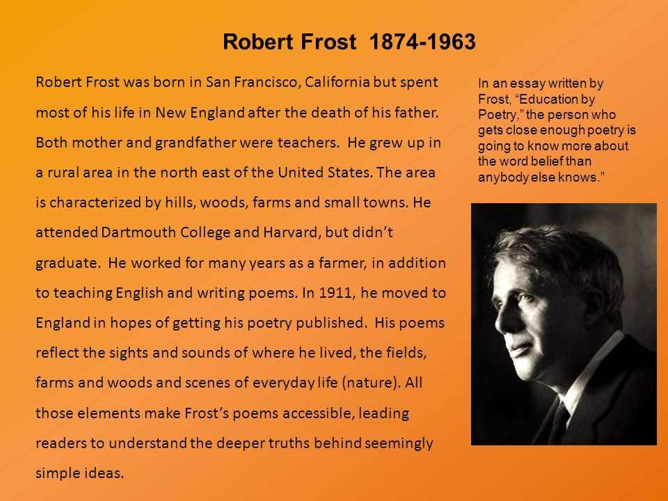 robert frost 2 essay robert frost 2 essay
