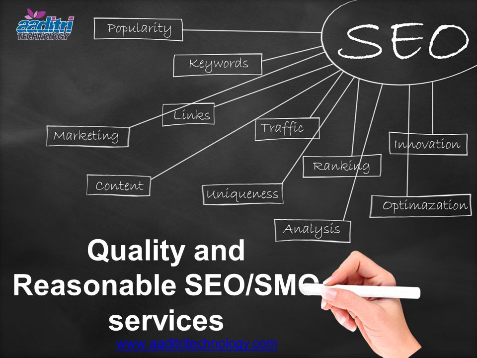 Quality and Reasonable SEO/SMO services