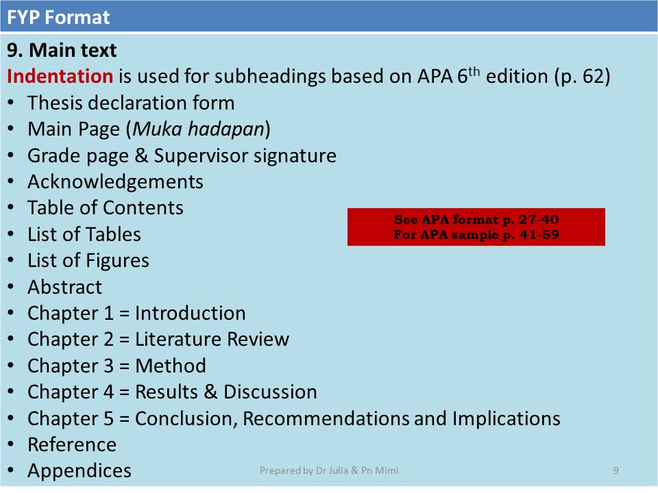 apa 6 format