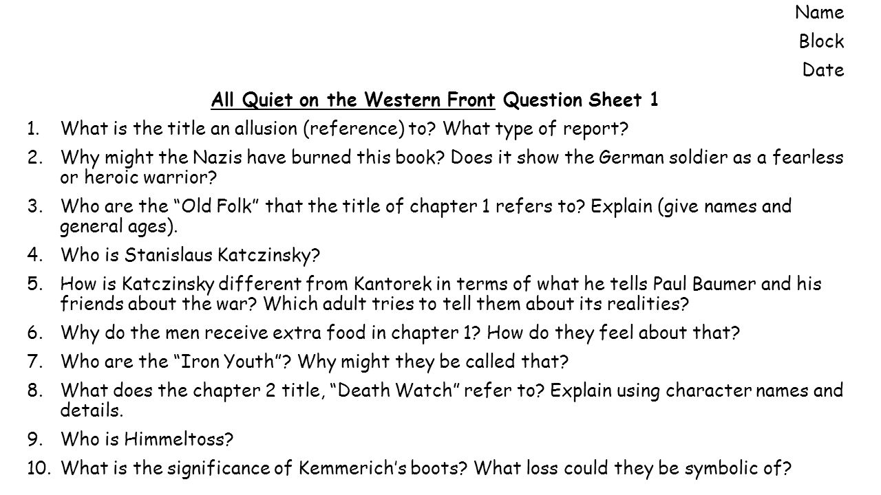 all quiet on the western front essay about theme All quiet on the western front reflection option 1: the theme of boyhood runs throughout all quiet on the western front why do. all quiet on the western front essay about theme All quiet on the western front reflection option 1: the theme of boyhood runs throughout all quiet on the western front why do.
