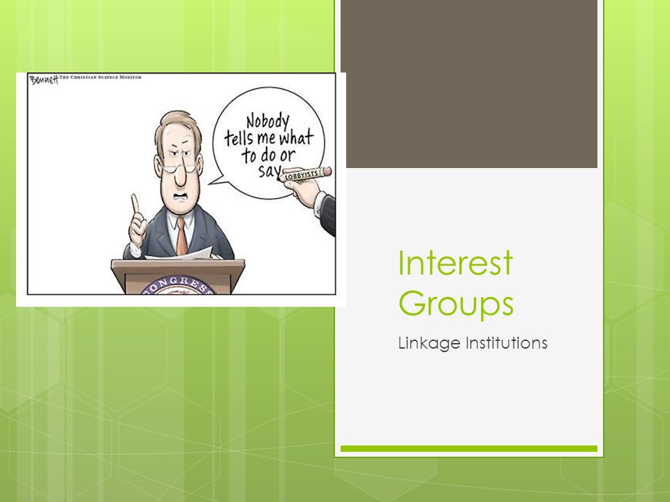 linkage institutions
