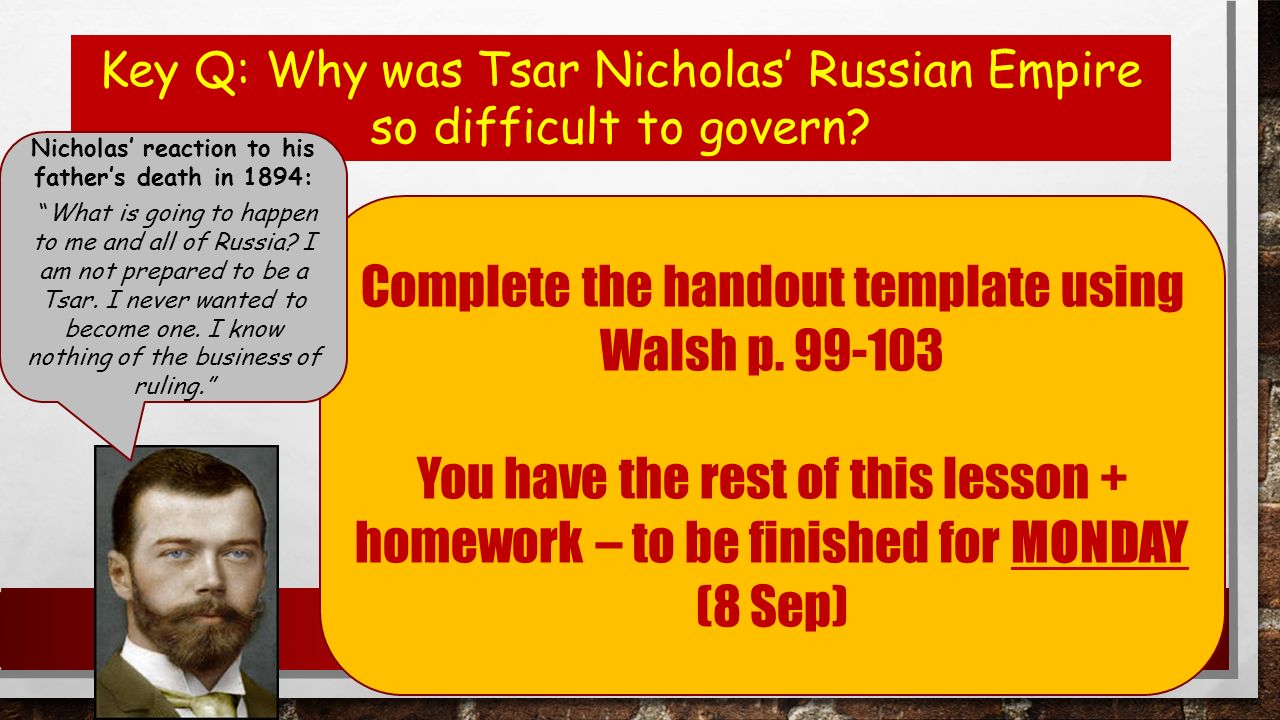 the political issues of tsar nicholas ii the political issues of tsar nicholas ii