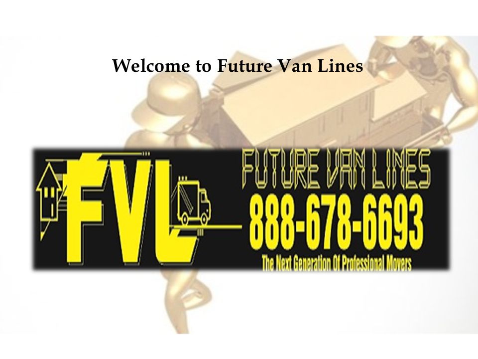 Welcome to Future Van Lines