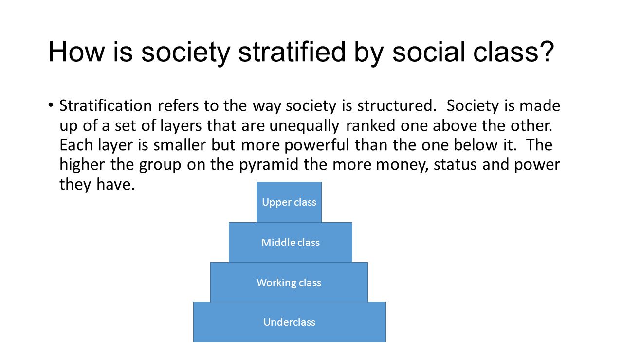 how class and social structure of how class and social structure of