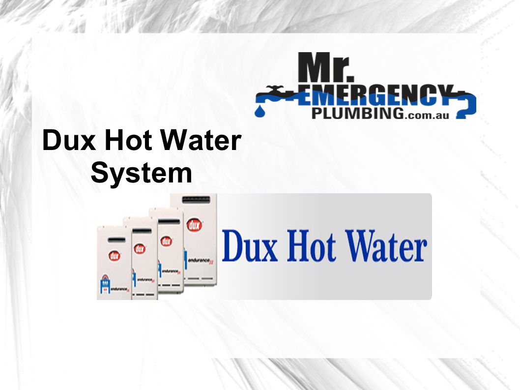 Dux Hot Water System