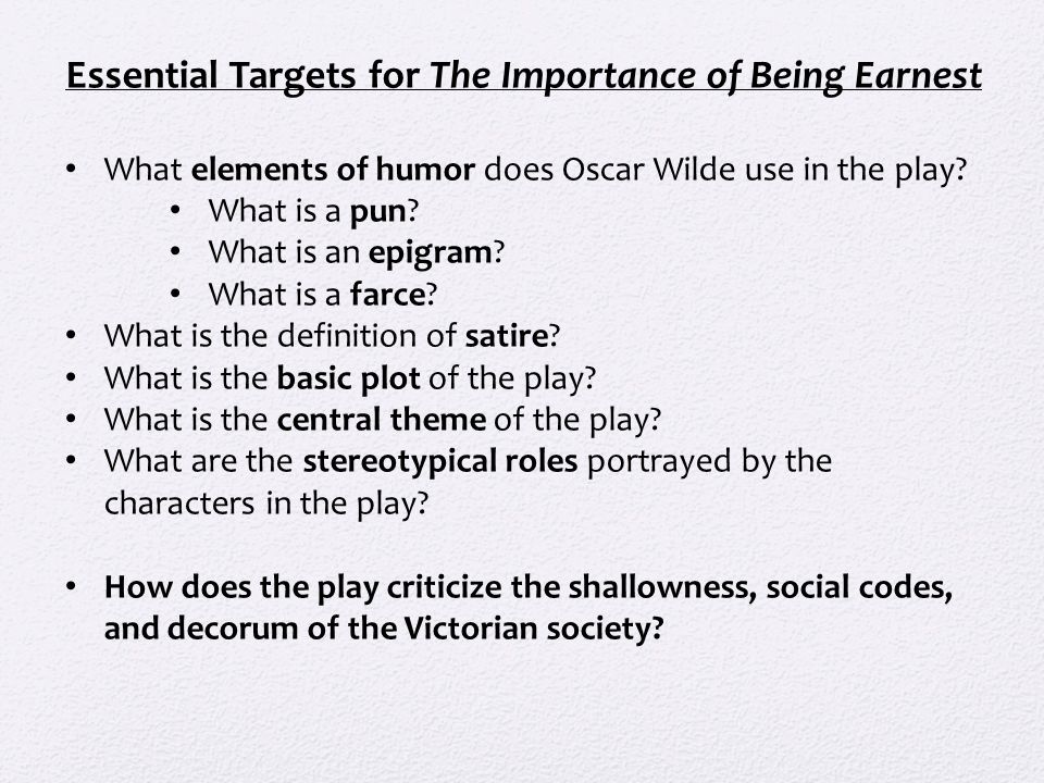 the character development in the importance of being earnest by oscar wilde the character development in the importance of being earnest by oscar wilde