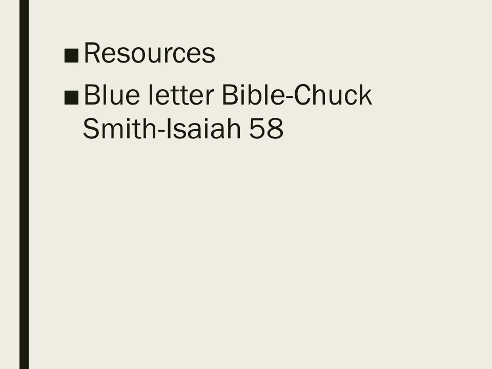 fasting is not this the fast that i have chosen to loose the bands blue letter bible chuck smith