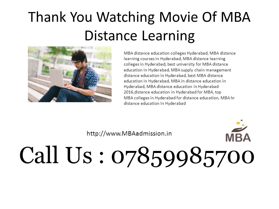 Thank You Watching Movie Of MBA Distance Learning   Call Us : MBA distance education colleges Hyderabad, MBA distance learning courses in Hyderabad, MBA distance learning colleges in Hyderabad, best university for MBA distance education in Hyderabad, MBA supply chain management distance education in Hyderabad, best MBA distance education in Hyderabad, MBA in distance education in Hyderabad, MBA distance education in Hyderabad 2016,distance education in Hyderabad for MBA, top MBA colleges in Hyderabad for distance education, MBA hr distance education in Hyderabad