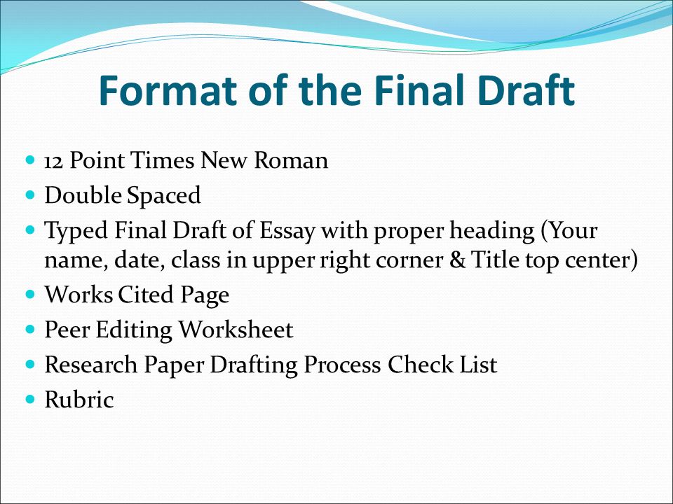 final draft essay A+ grade solution unv 104 week 6 expository essay: final draft topic: communicating through writing please do the following in completing the final. final draft essay A+ grade solution unv 104 week 6 expository essay: final draft topic: communicating through writing please do the following in completing the final.