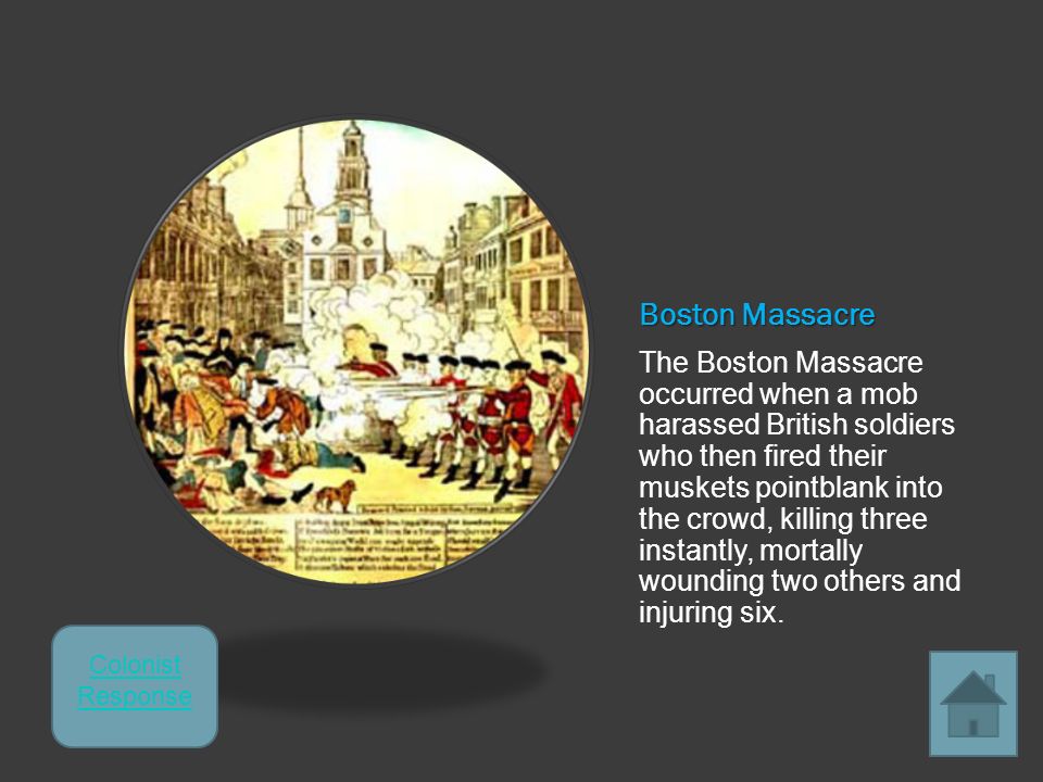 the boston massacre essay Thesis: boston massacre the last straw was that of the boston massacre where the deaths of five civilians in 1770 research paper, essay, book report, case. the boston massacre essay Thesis: boston massacre the last straw was that of the boston massacre where the deaths of five civilians in 1770 research paper, essay, book report, case.