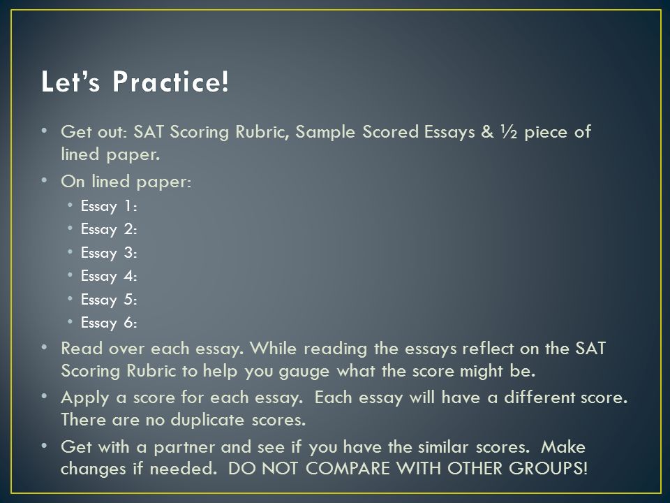 sat essays that received a 6 Home » blogs » karl hagen's blog » how much is an sat essay worth to your score refers to the old sat essay students who receive a 0 on the essay. sat essays that received a 6 Home » blogs » karl hagen's blog » how much is an sat essay worth to your score refers to the old sat essay students who receive a 0 on the essay.