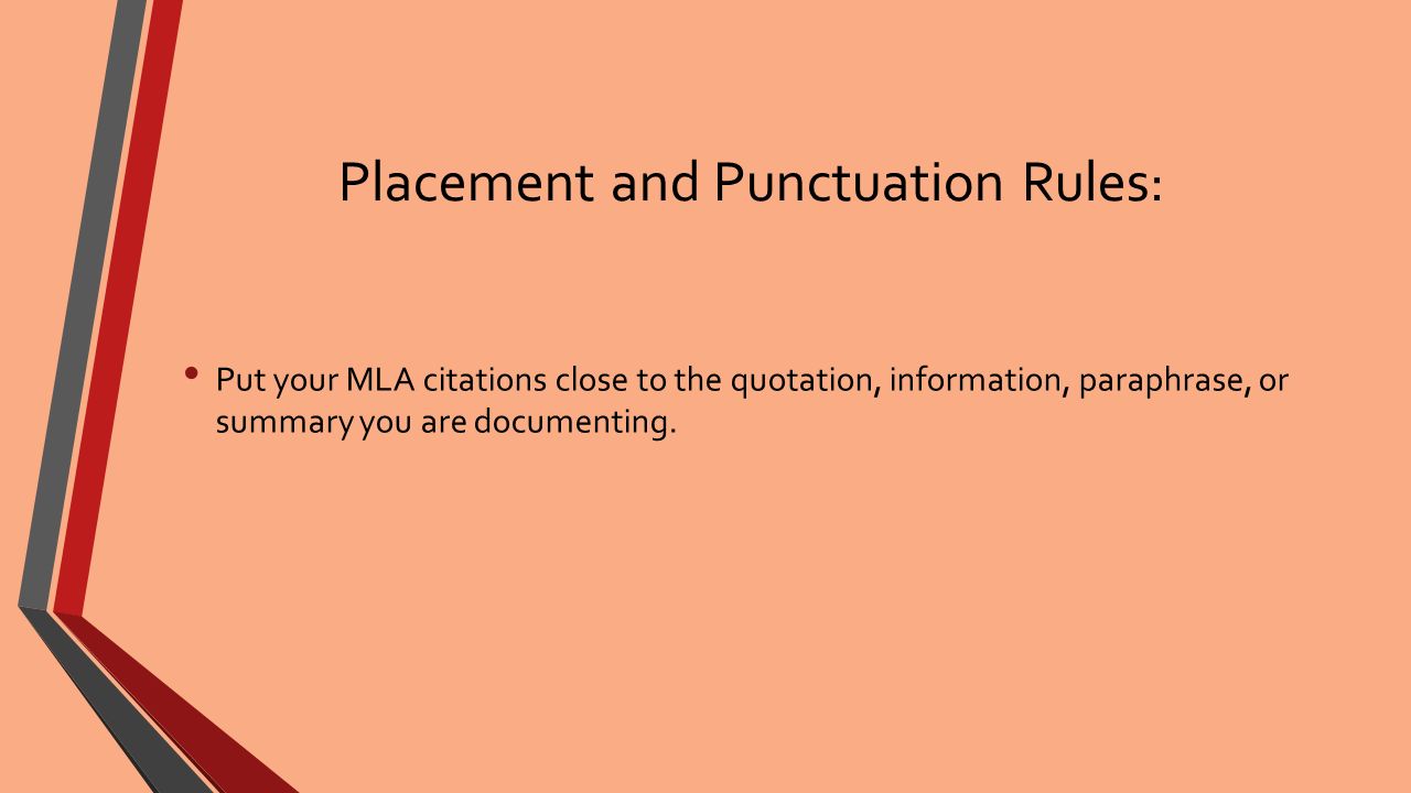 mla citation rules Citation machine helps students and professionals properly credit the information that they use cite your book in mla format for free. mla citation rules Citation machine helps students and professionals properly credit the information that they use cite your book in mla format for free.