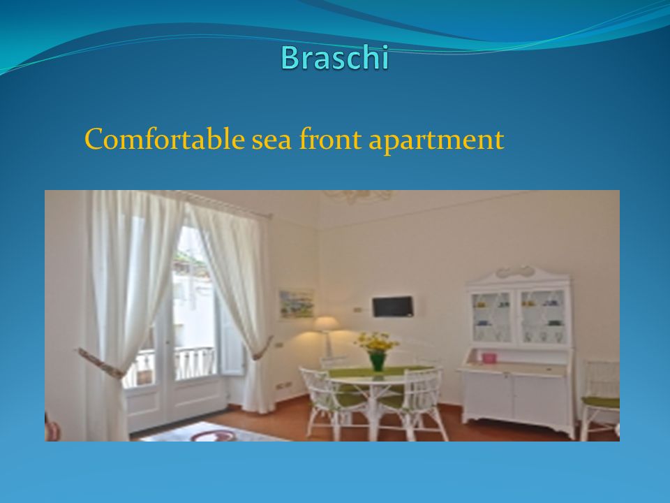 Comfortable sea front apartment