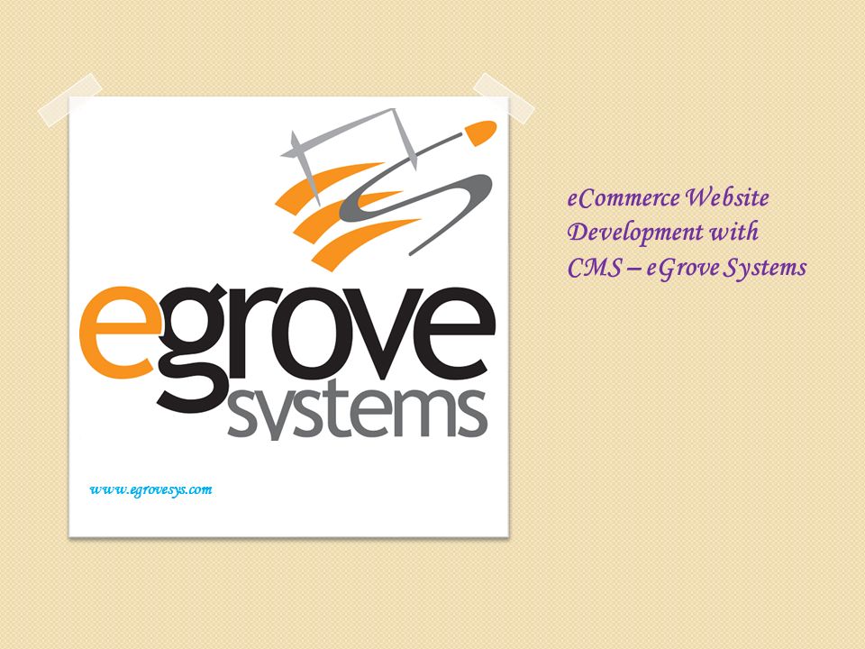 eCommerce Website Development with CMS – eGrove Systems