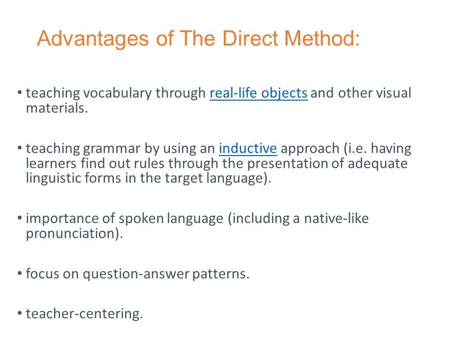 What Is Direct Method Of Teaching Lawteched Historical Overview Of Methods Approaches Teaching English As A