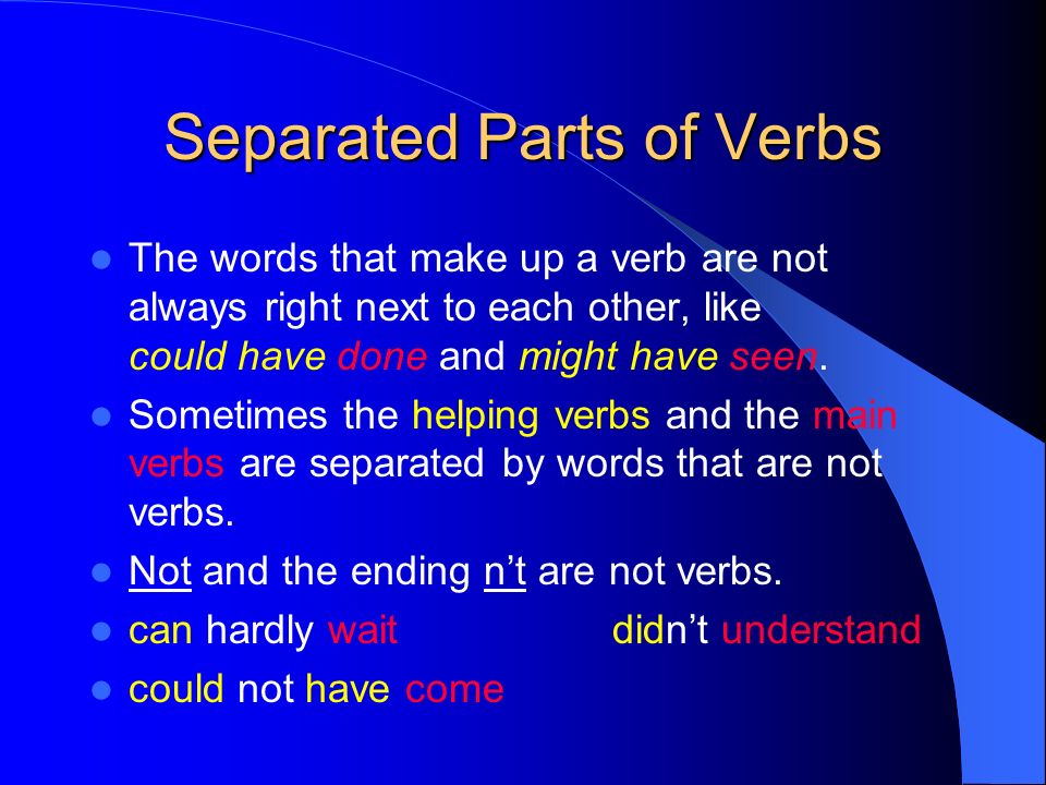 makes up words