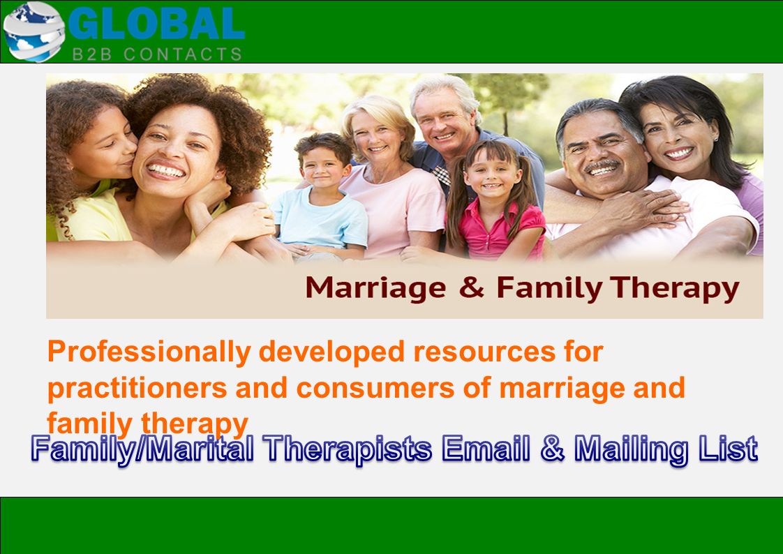 Professionally developed resources for practitioners and consumers of marriage and family therapy