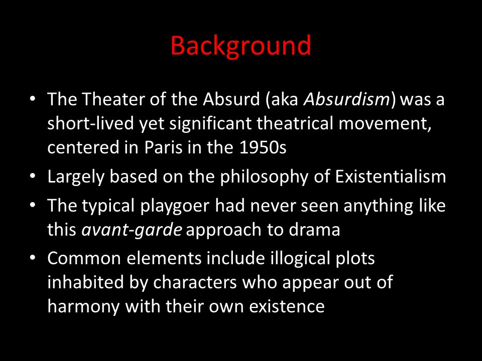 absurdism in waiting for godot absurdism in waiting for godot