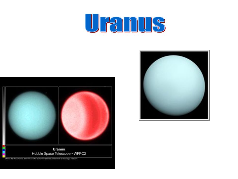 What is Uranus' period of revolution?