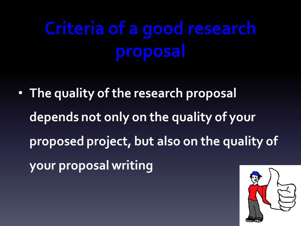 What Is Research Proposal