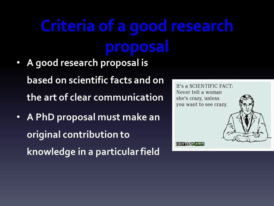 Research Proposal Design
