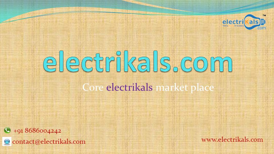 Core electrikals market place