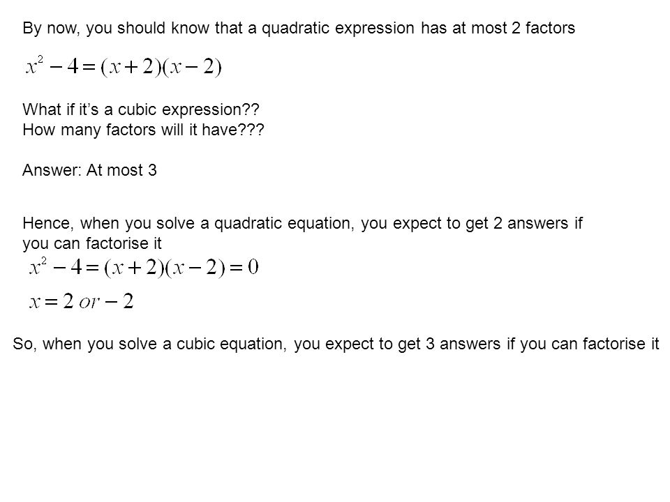 Factor Theorem 6 2 X 3 We Say And Are Factors Of I E 5 By