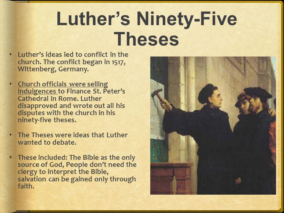 ninety five theses summary I am doing a project on the history of reason and rational thought and i cannot decide which are the best of the 95 theses are the most important of. ninety five theses summary I am doing a project on the history of reason and rational thought and i cannot decide which are the best of the 95 theses are the most important of.