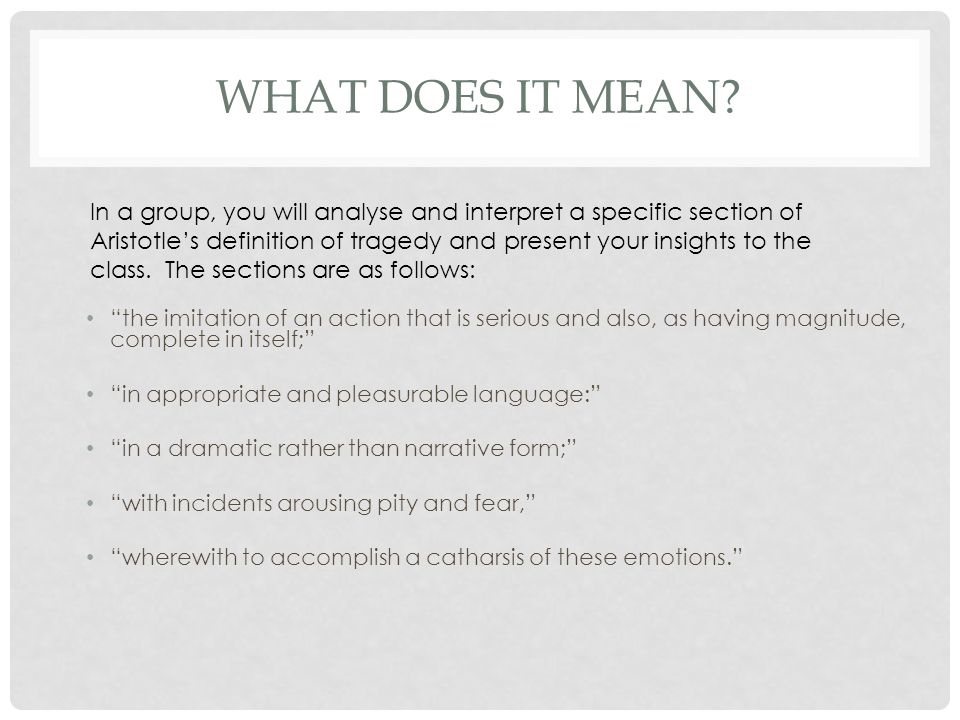aristotles ideas about tragedy as a vicarious experience producing catharsis The word catharsis drops out of the poetics because the word wonder has pulled off a feat even more astounding than shakespeare's, by imitating the experience of. aristotles ideas about tragedy as a vicarious experience producing catharsis The word catharsis drops out of the poetics because the word wonder has pulled off a feat even more astounding than shakespeare's, by imitating the experience of.