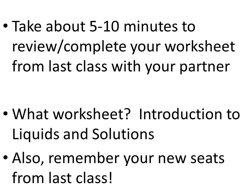 Worksheets Work Sheet On Types Of Intermolecular Forces take about 5 10 minutes to reviewcomplete your worksheet from last class with 2 intermolecular forces