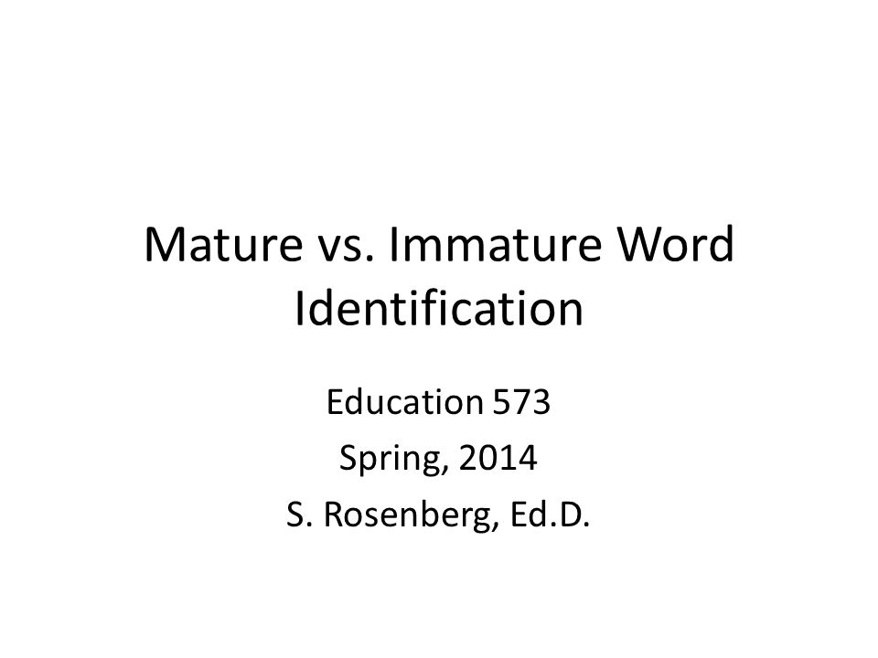 education word
